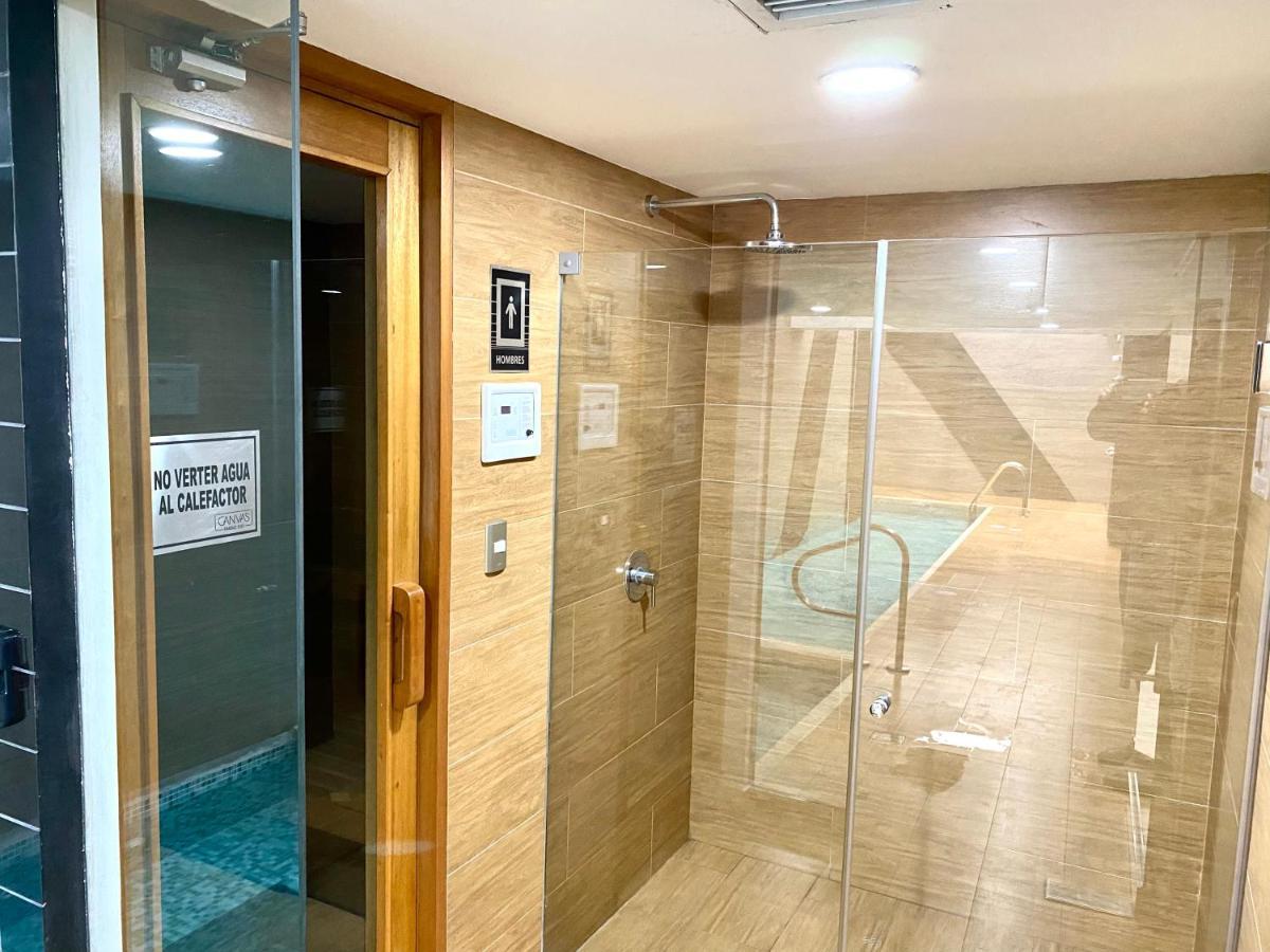 Hermoso Apartamento Con Piscina Miraflores- Canvas Lima Dış mekan fotoğraf